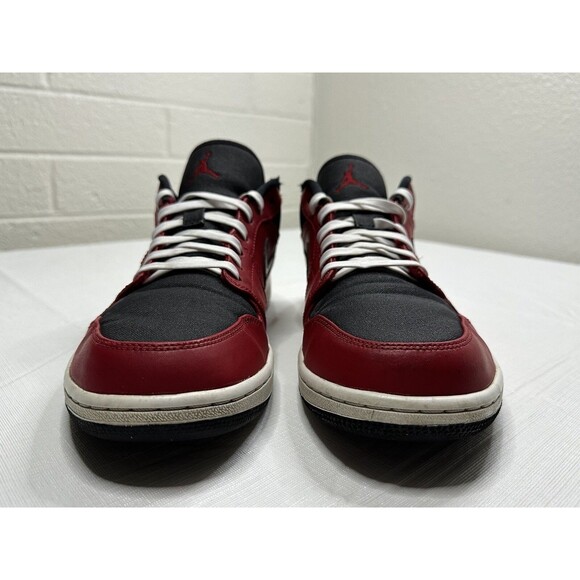 Men\'s Air Jordan 1 Retro Low Gym Red Size 13 Gym Red/White/Black 553558-602 main image 11